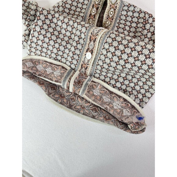 VTG Woolrich Long Sleeve Sweater Button Up Beaded Cardigan Women’s Size Small - Picture 14 of 16